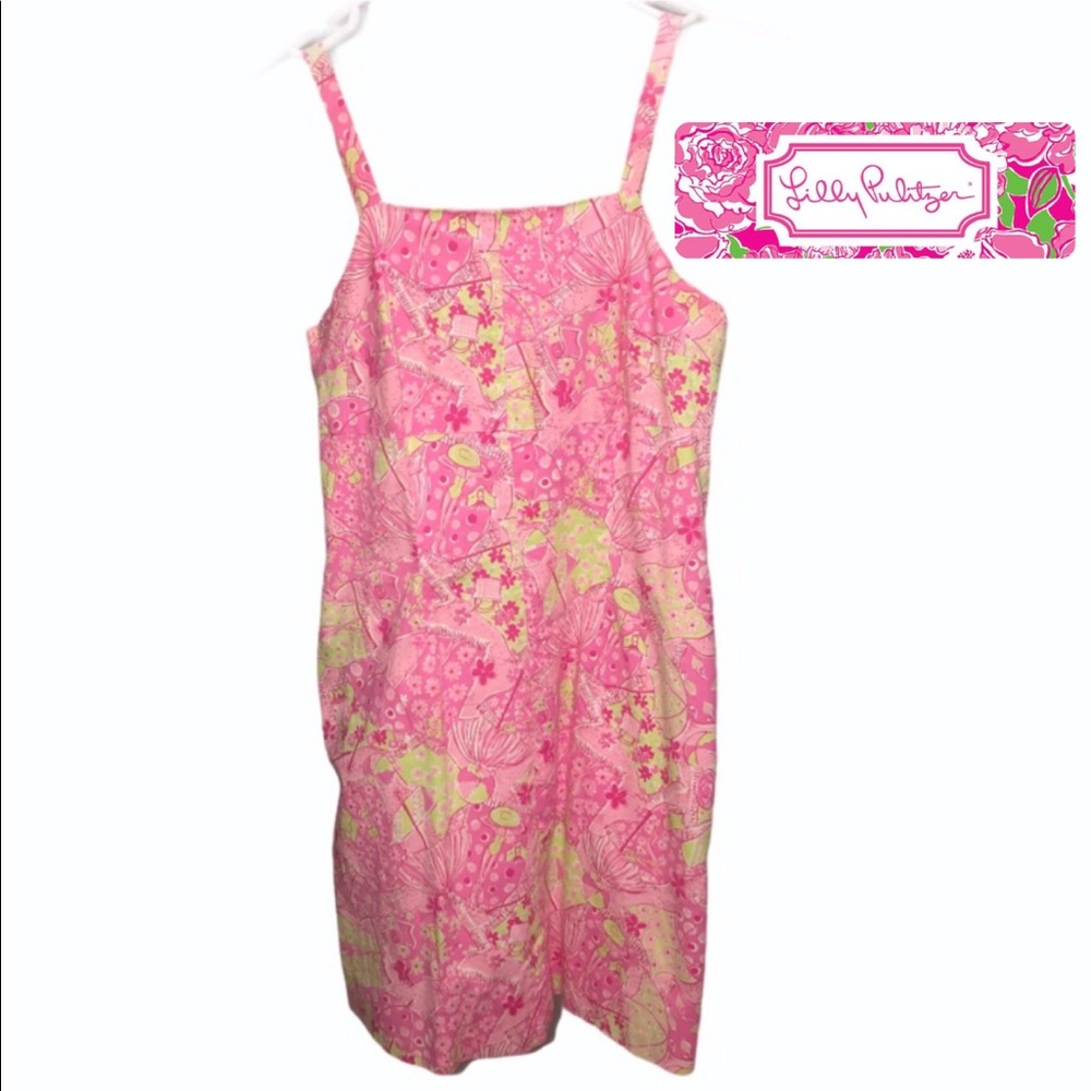 VINTAGE Lilly Pulitzer Dress Beach Blanket Bingo
